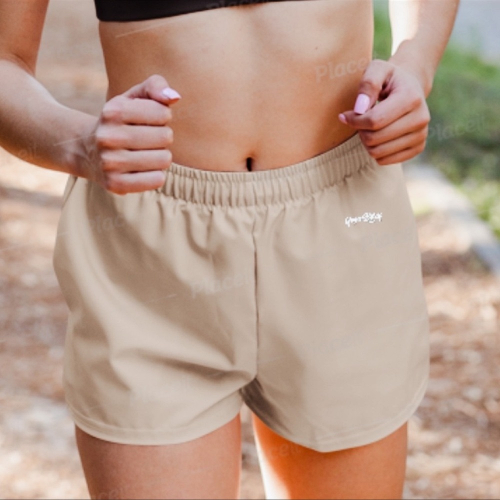 Kick It Retro Classic Run Shorts Yoga Bitch NWT